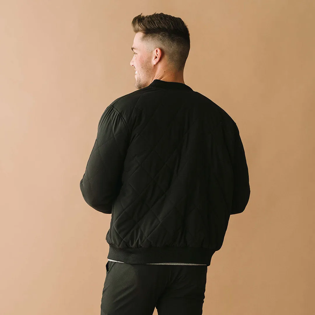 Men's Quilted Bomber sold by Albion product image thumbnail 4