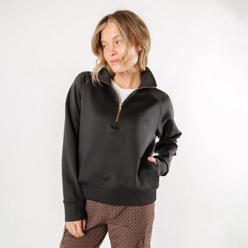 Oxford Zip-Up, Black sold by Albion