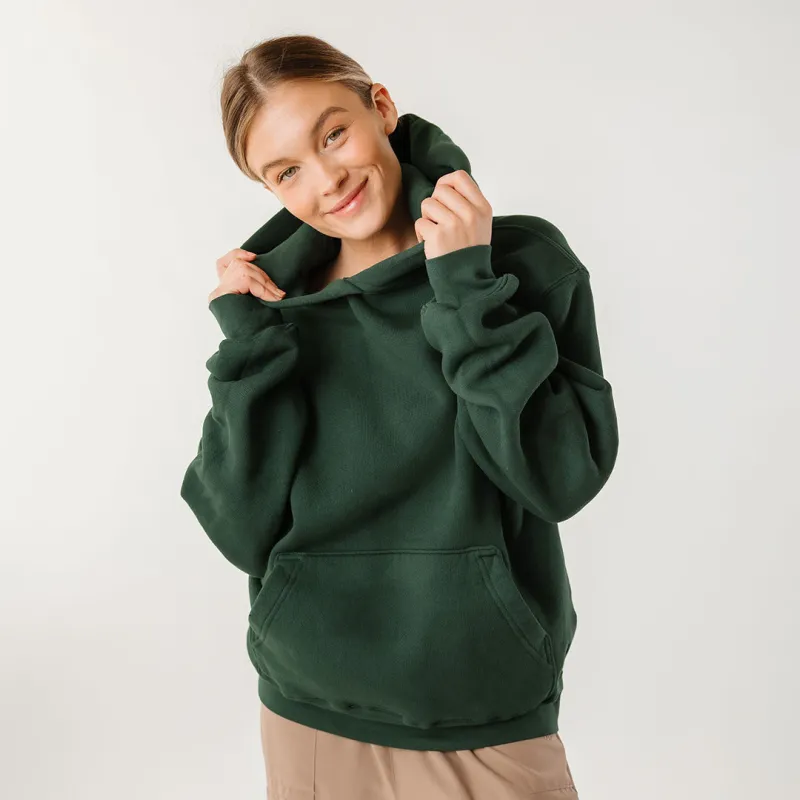 Arrive Hoodie, Pine sold by Albion