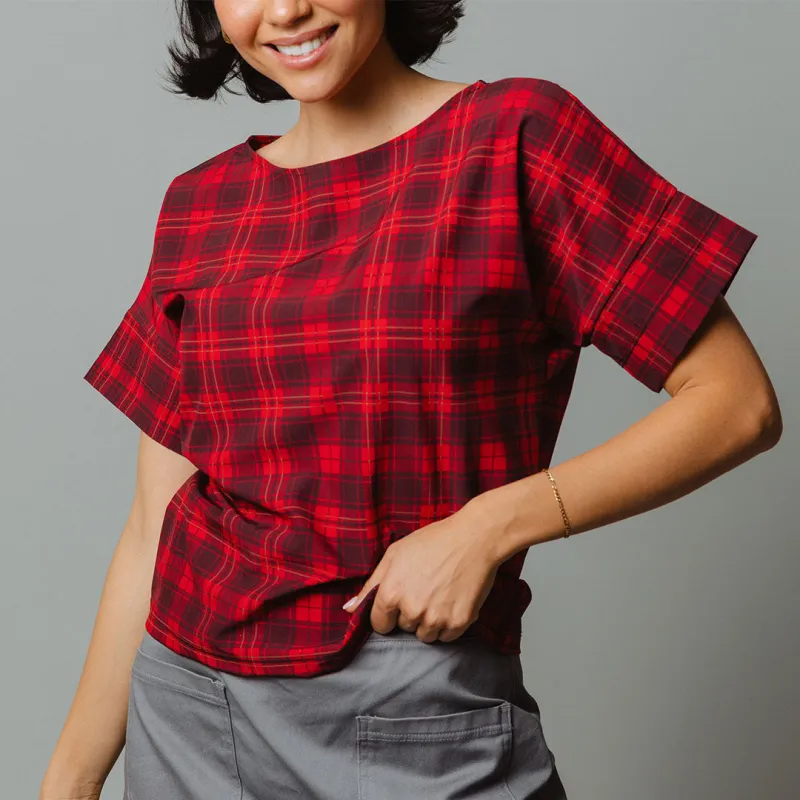Boss Tee, Frasier Plaid sold by Albion