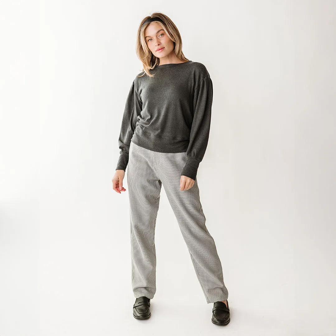 Serena Top, Charcoal sold by Albion product image thumbnail 3