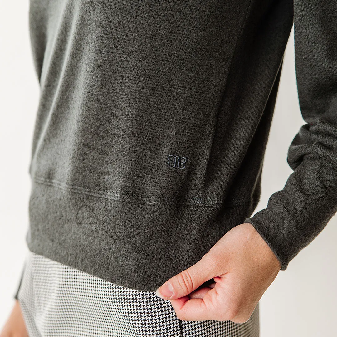 Serena Top, Charcoal sold by Albion product image thumbnail 5