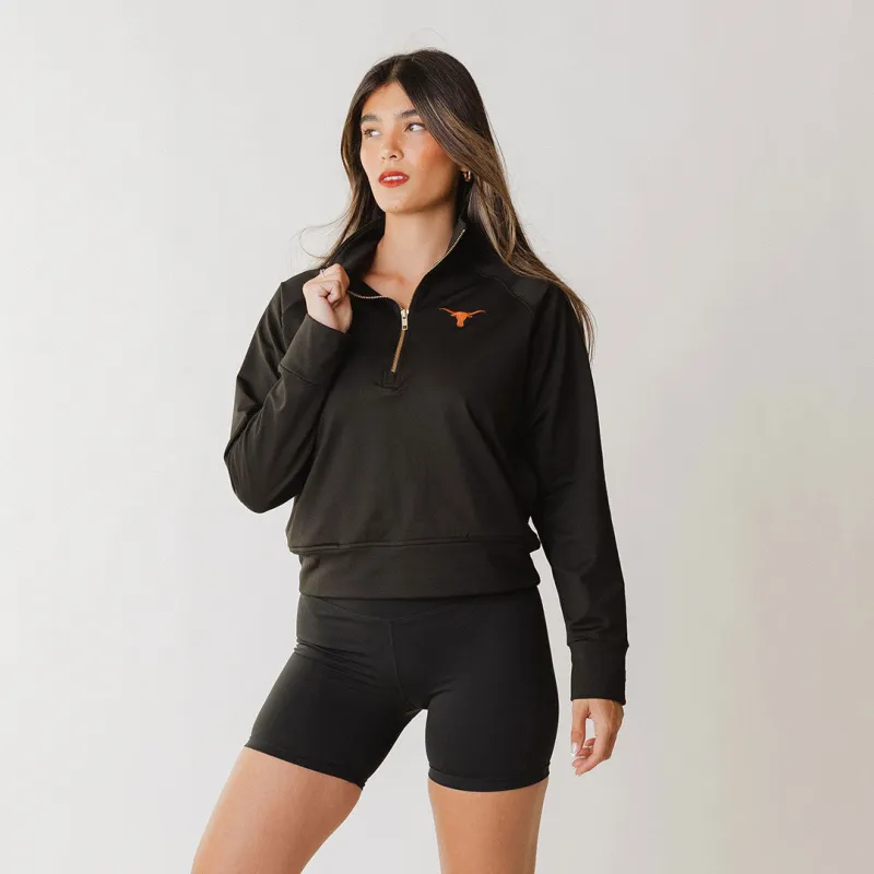 Texas Oxford Zip-Up, Black sold by Albion