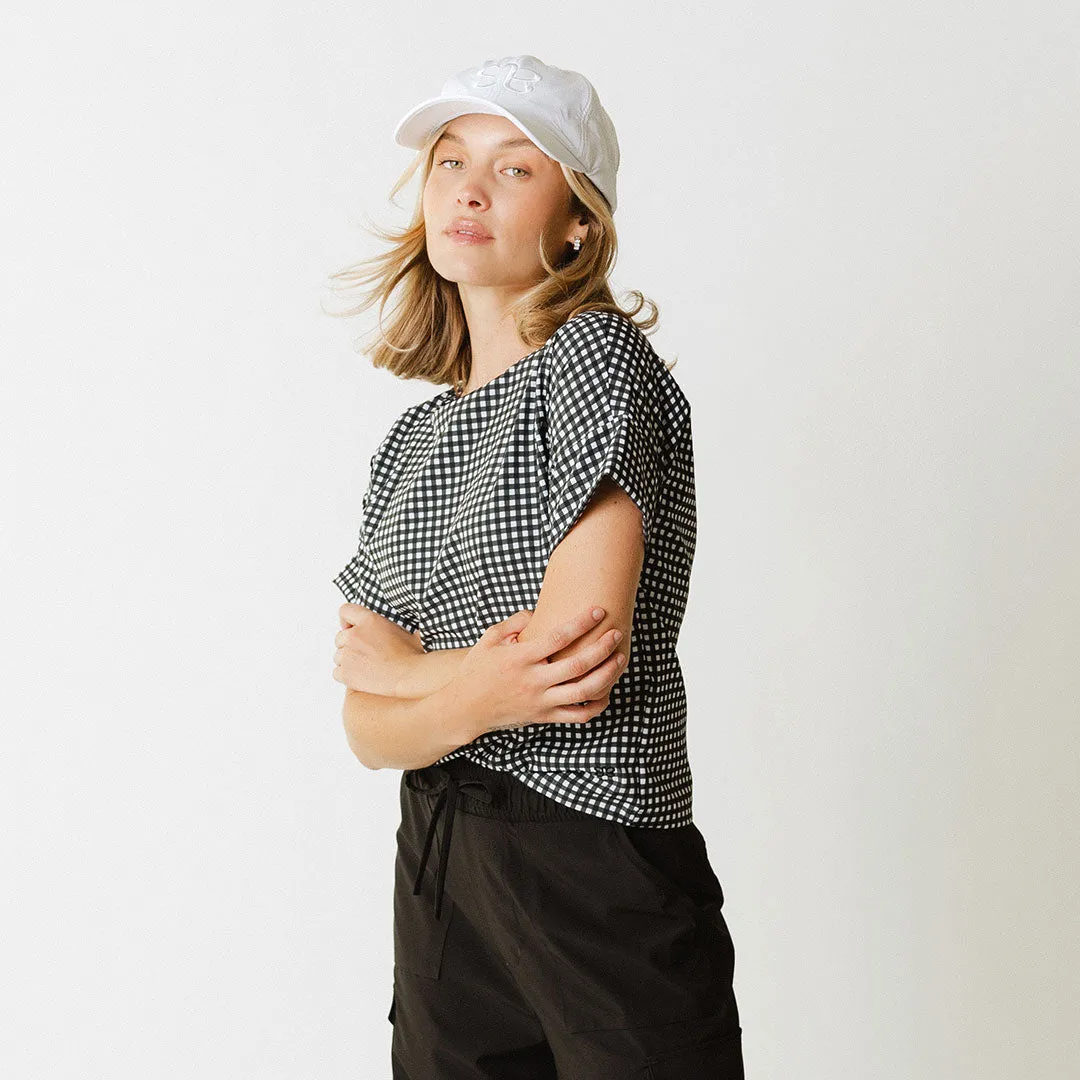 Boss Tee, Black Check sold by Albion product image thumbnail 4