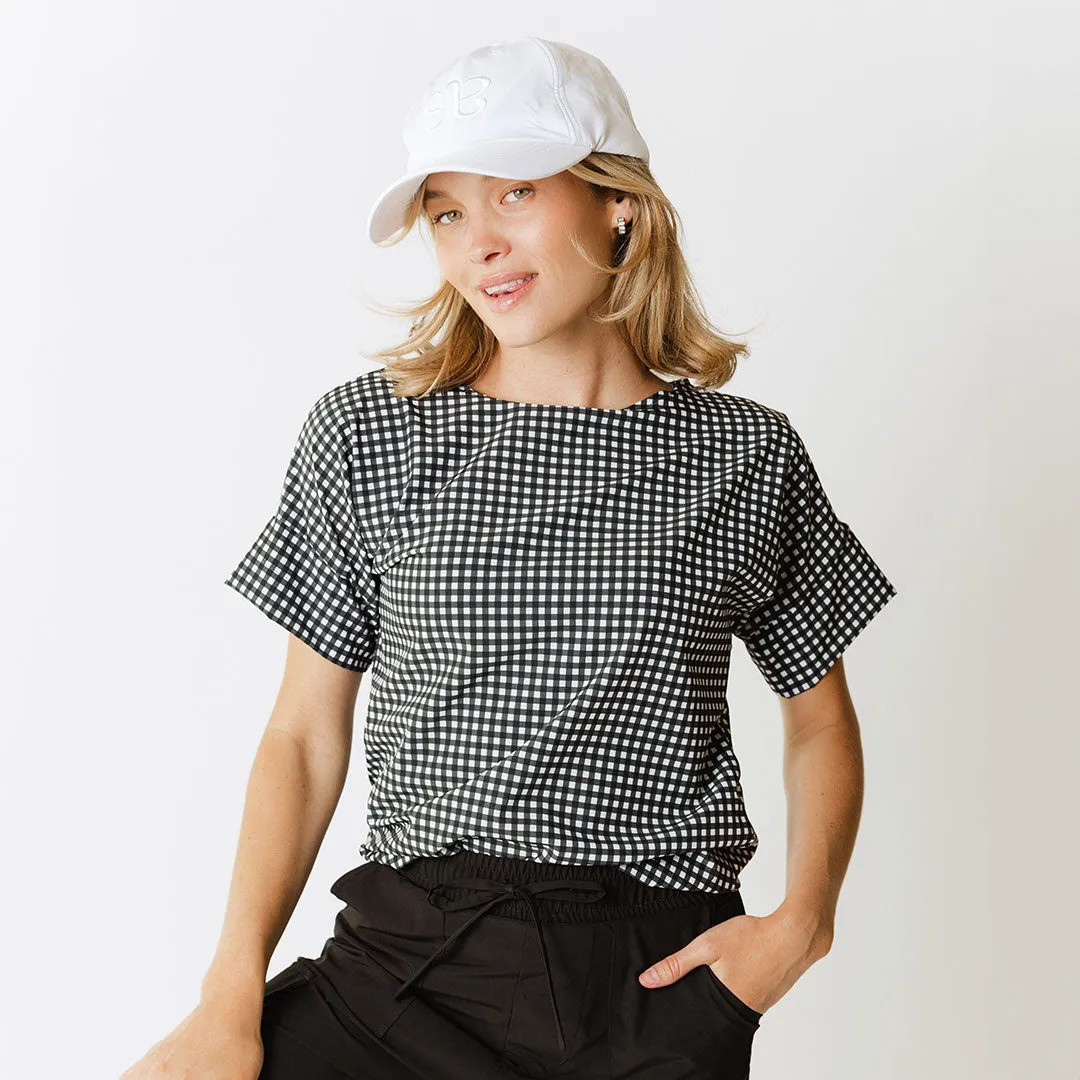 Boss Tee, Black Check sold by Albion product image thumbnail 3