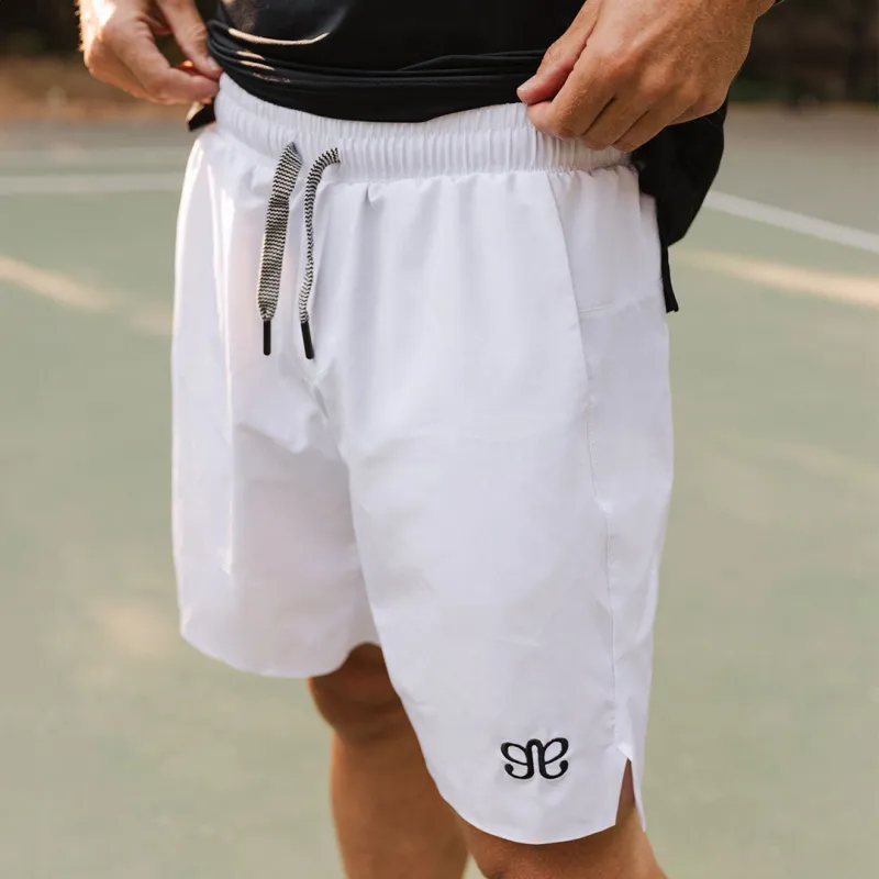 Grit Shorts, White sold by Albion