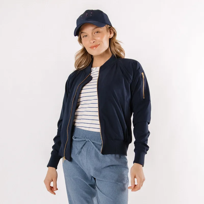 True Blue Bomber Jacket sold by Albion