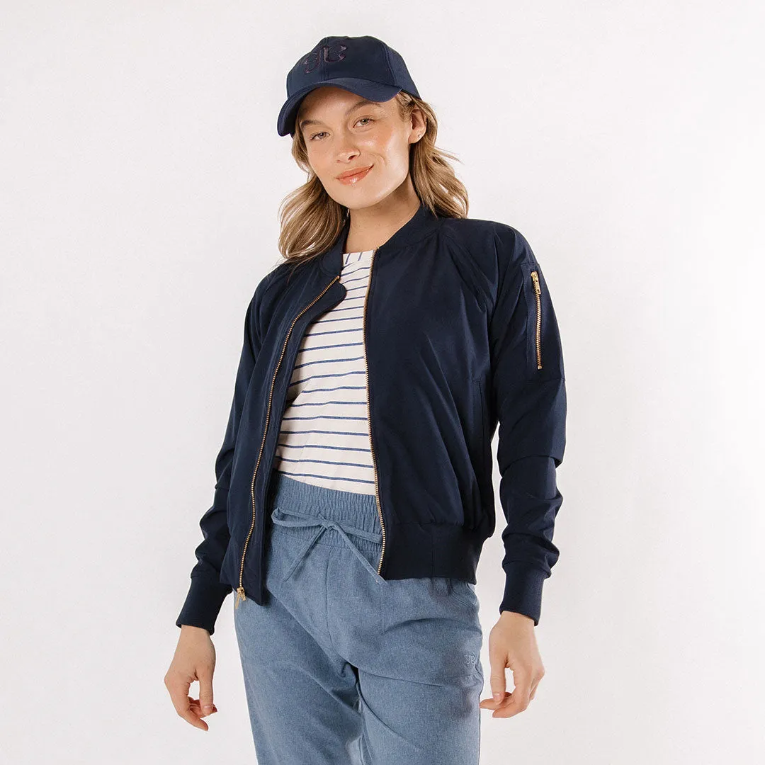 True Blue Bomber Jacket sold by Albion