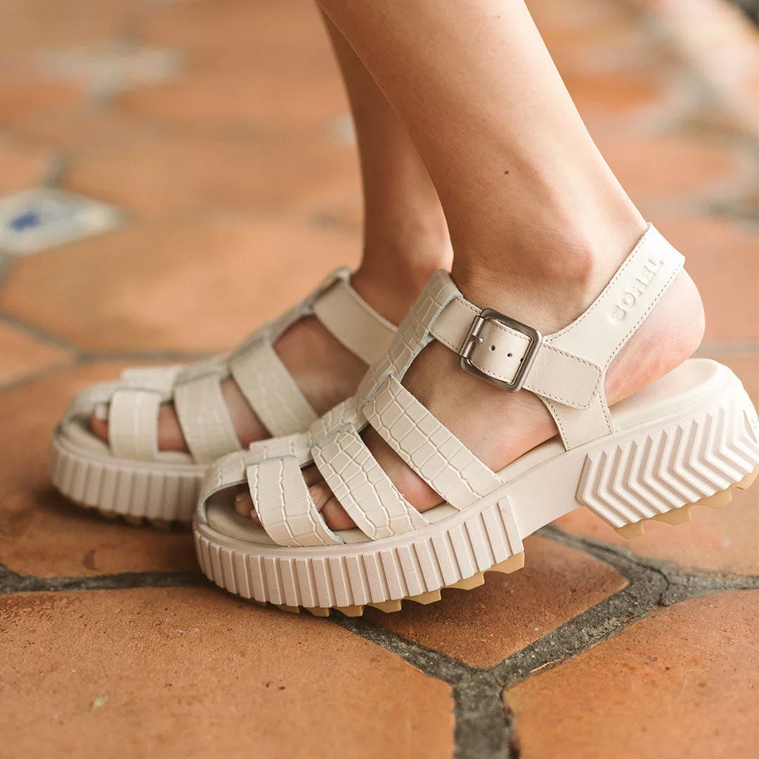 Sorel Ona Streetworks Fisherman Mid Sandal, Chalk sold by Albion product image thumbnail 2