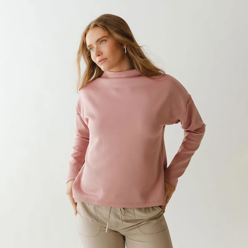 Mauve Cardiff Pullover sold by Albion