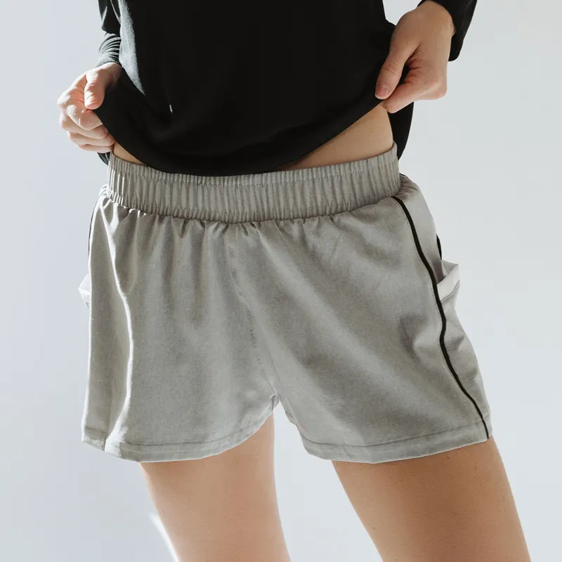 Whistler Shorts, Heather Grey sold by Albion