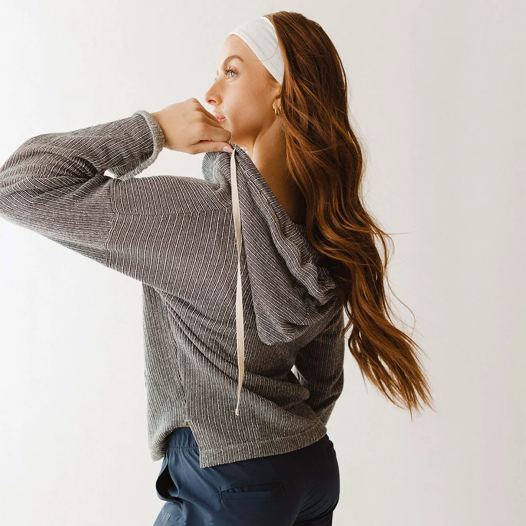 BYU Channel Stripe Pullover, Navy sold by Albion product image thumbnail 5