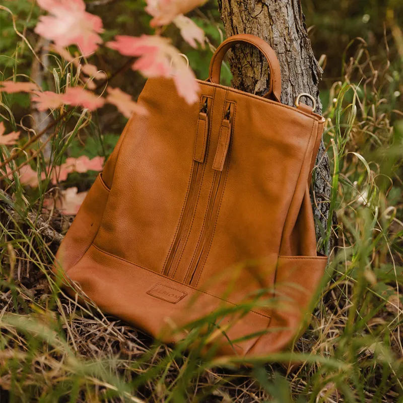 The Compass Satchel, Tan sold by Albion