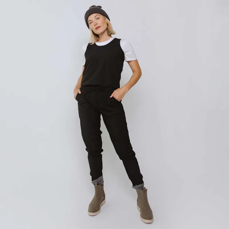 Black Tank Jumpsuit sold by Albion