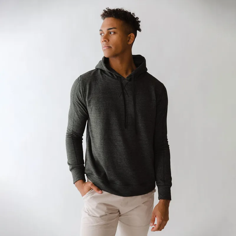 Men's Hoodie, Charcoal made by Albion