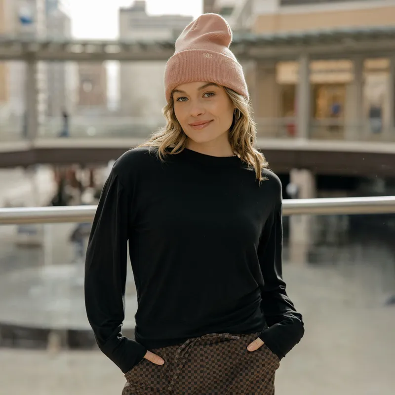 The Coco Long Sleeve, Bamboo Black sold by Albion