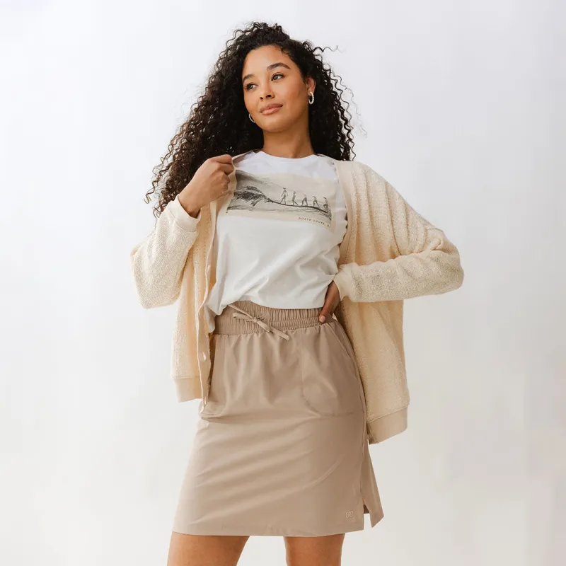 The Away Skirt, Cobblestone sold by Albion