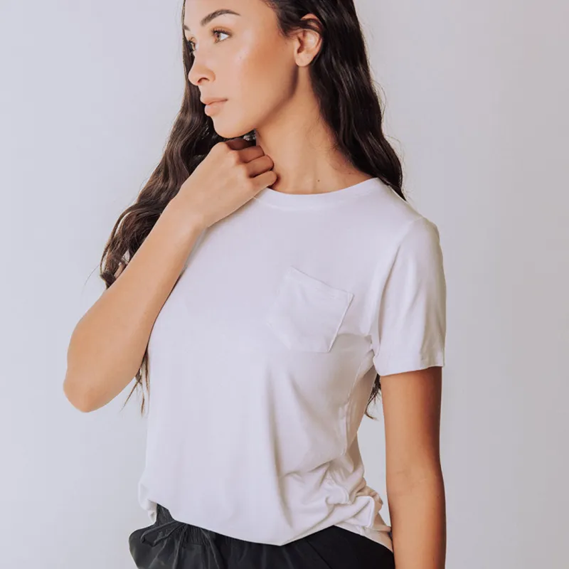 Basic Tee, Bamboo White made by Albion