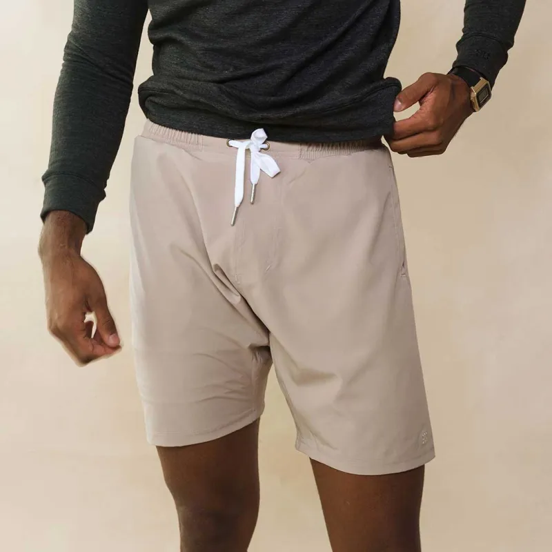 Wind and Sea Shorts, Cobblestone sold by Albion