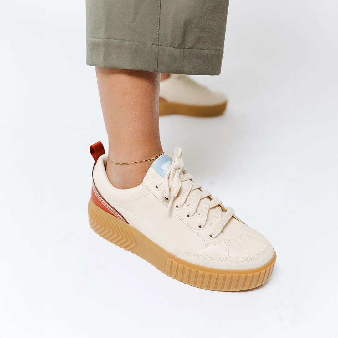 Sorel Ona Ave Low Sneaker WP-Honey White, Sanguine sold by Albion product image thumbnail 4