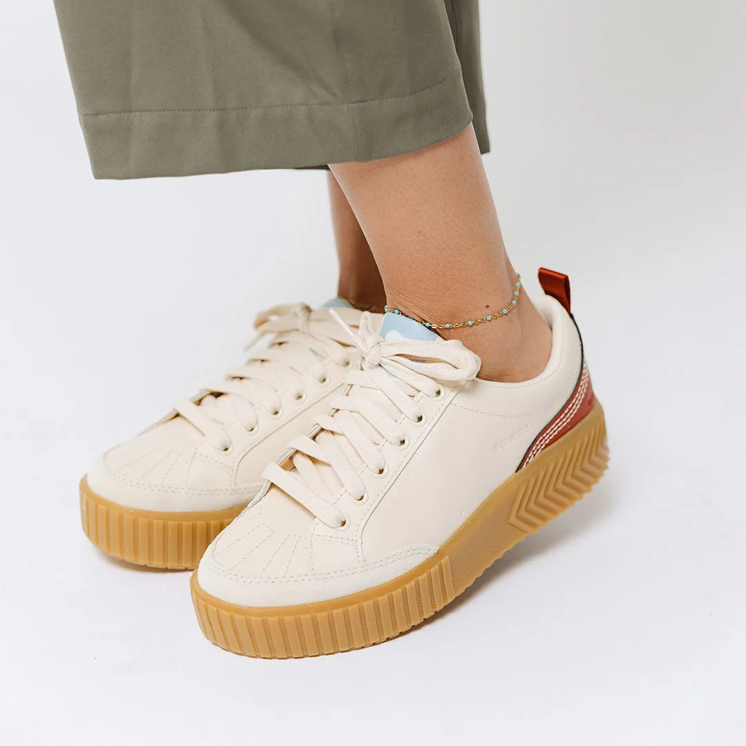 Sorel Ona Ave Low Sneaker WP-Honey White, Sanguine sold by Albion product image thumbnail 2