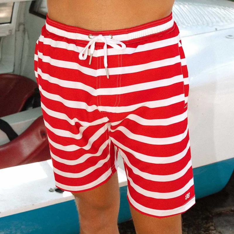 Wind and Sea Shorts, Broad Stripes sold by Albion