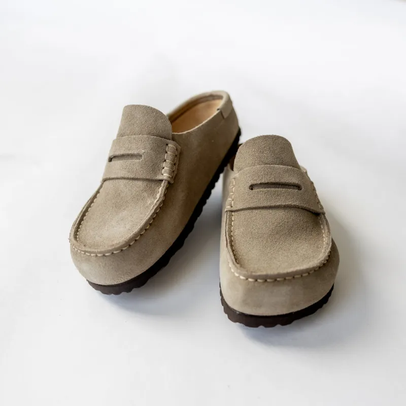 Birkenstock Naples Wrapped-Taupe made by Birkenstock