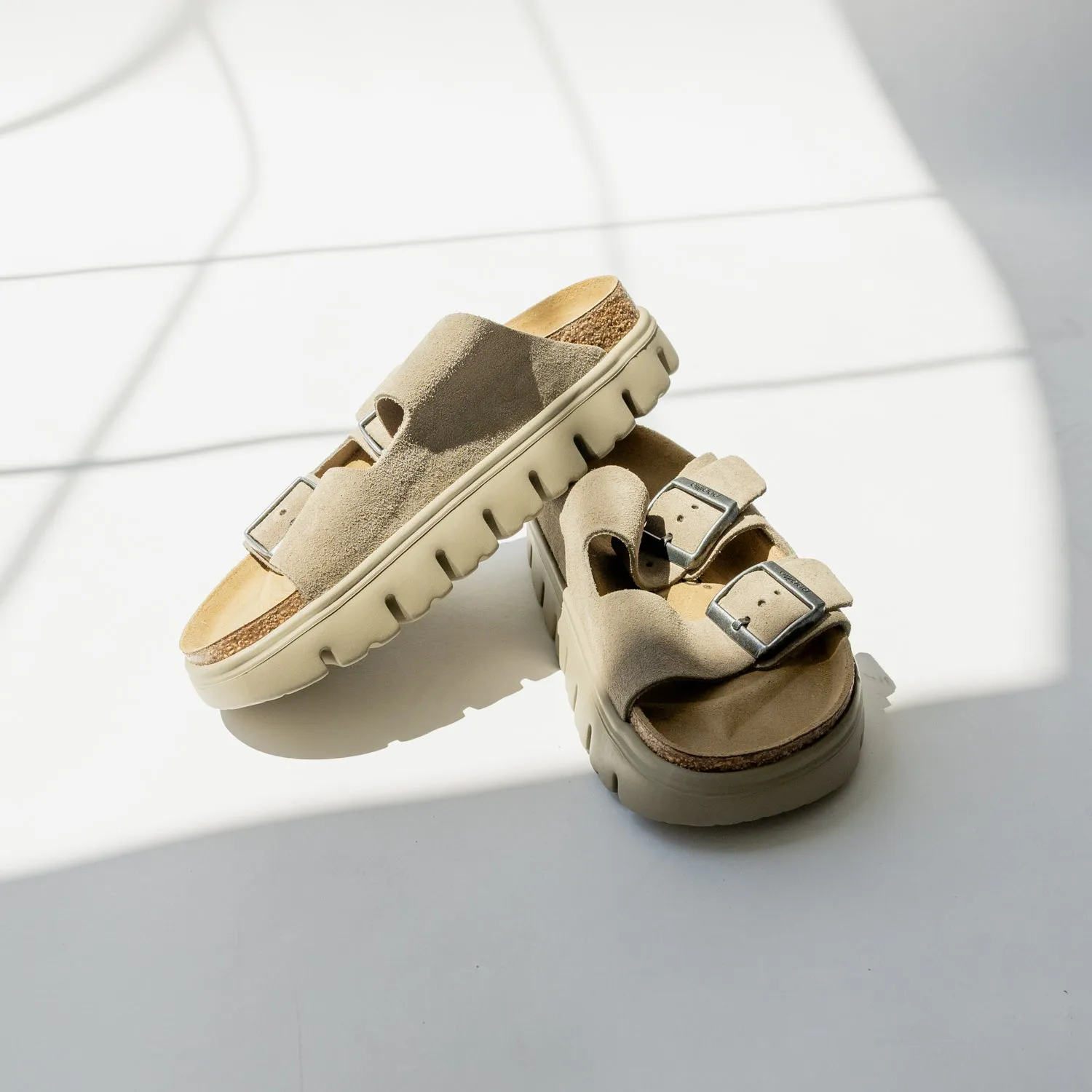 Birkenstock Arizona Chunky Suede Leather-Taupe sold by Albion product image thumbnail 3