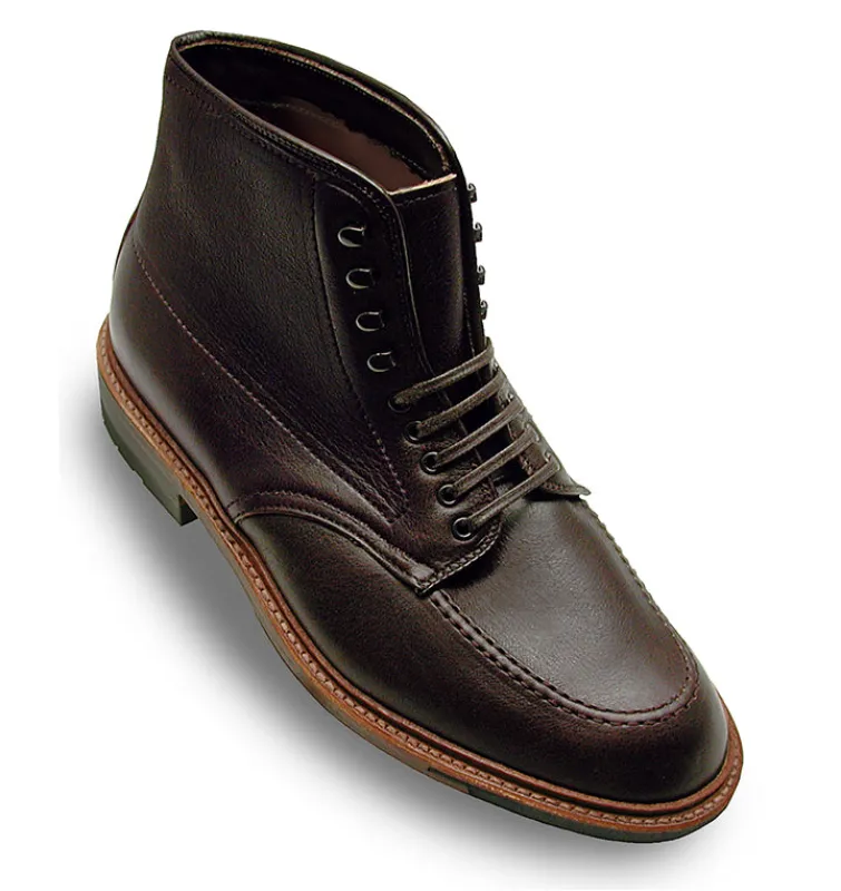 D1923HC Mocc Toe Boot (Dark Brown Lux) sold by Alden