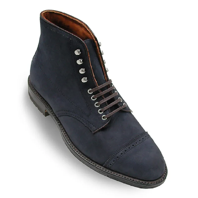 D2857HC Straight Tip Boot (Navy Nubuck) sold by Alden