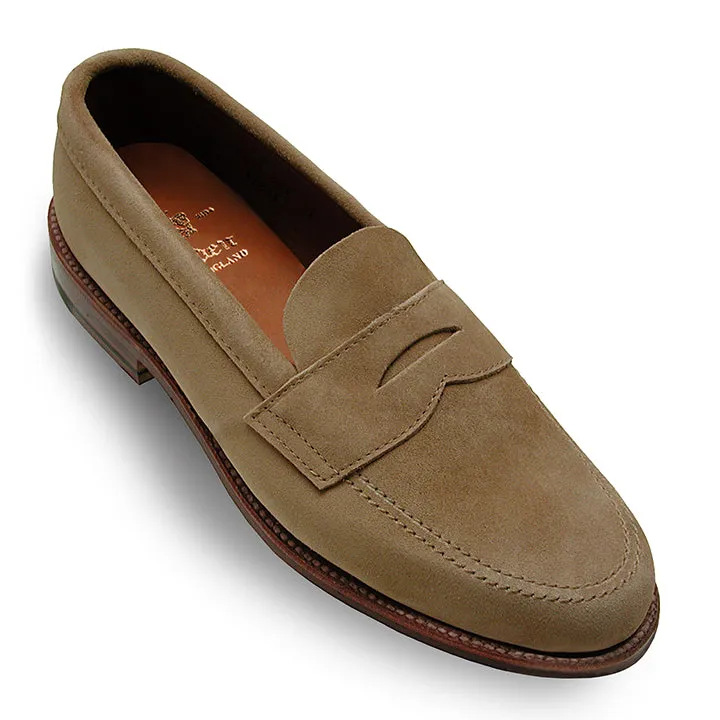 5733F Unlined Penny Loafer (Tan Suede) sold by Alden
