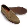 5733F Unlined Penny Loafer (Tan Suede) sold by Alden