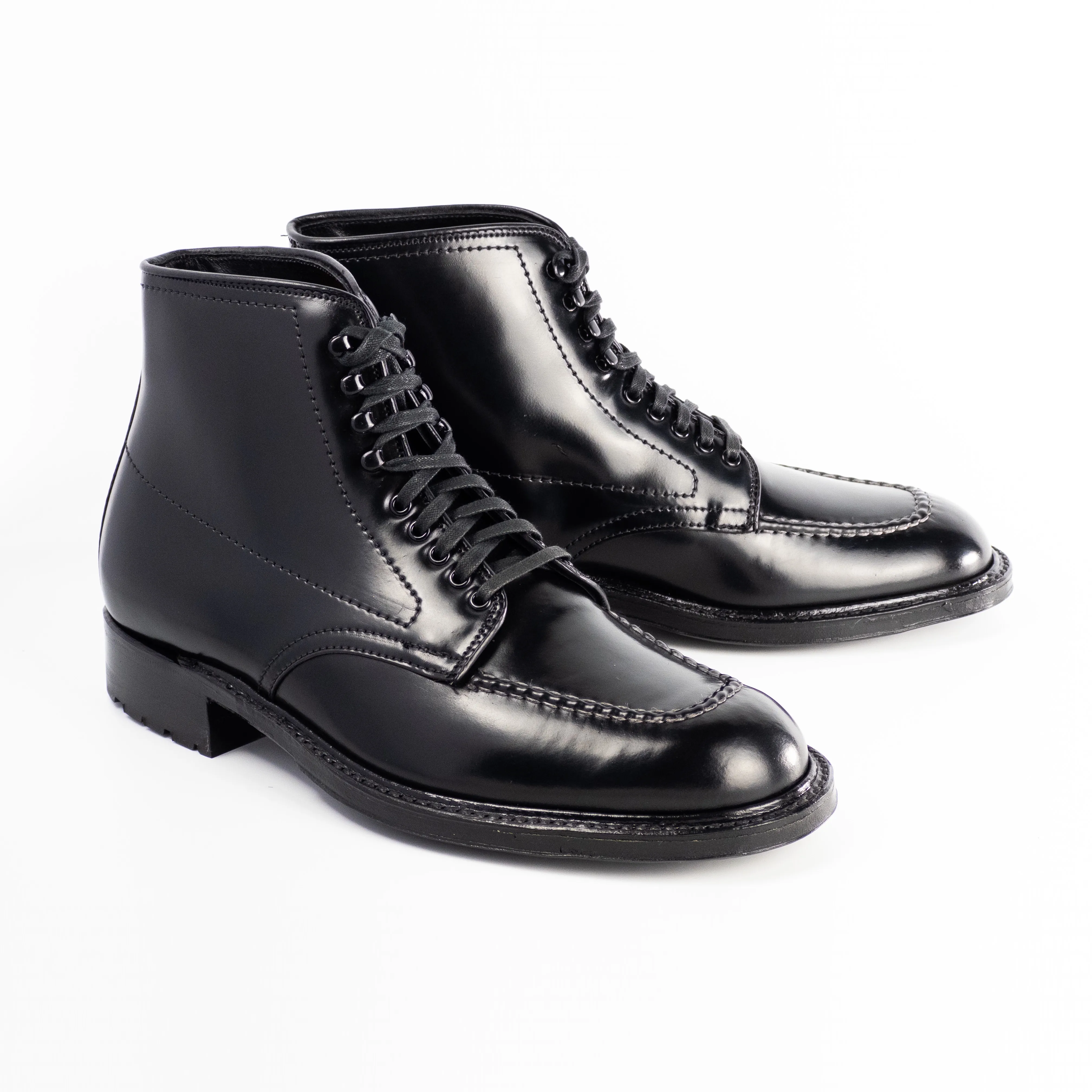 A1902HC Handsewn Mocc Toe Boot (Black Shell Cordovan) sold by Alden
