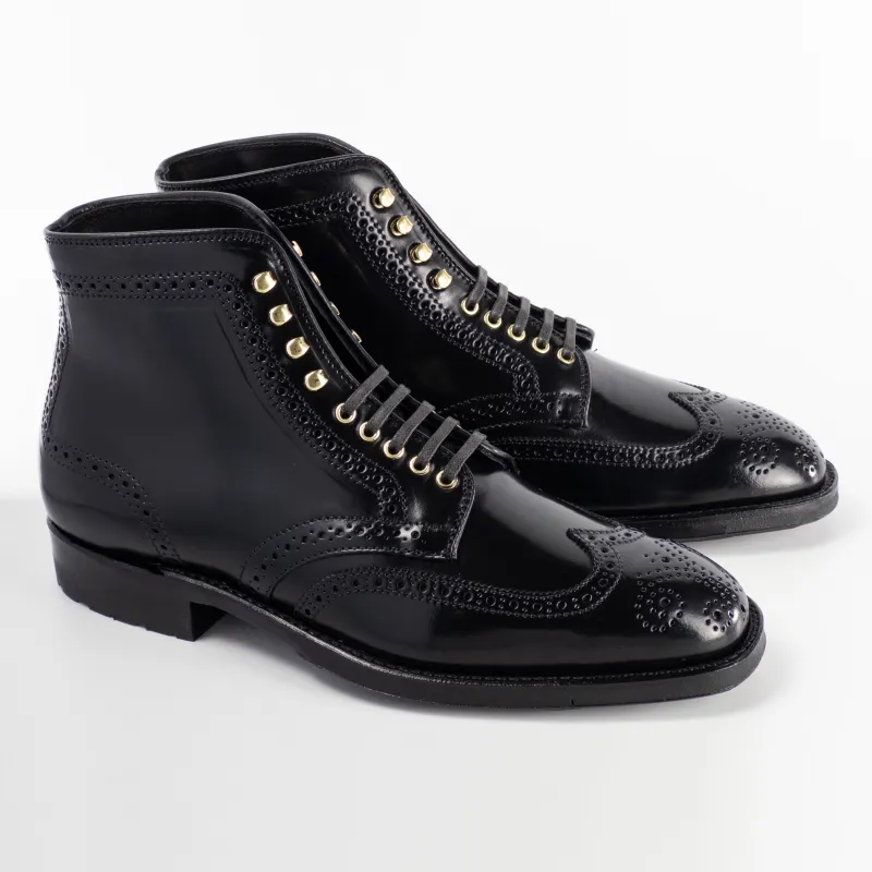 D2850HC Plaza Wing Tip Boot (Black Shell Cordovan) sold by Alden