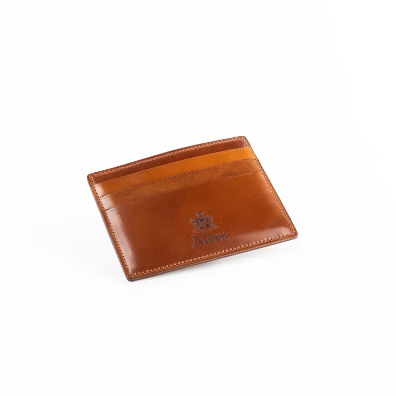 Alden Card Case (Whiskey Shell Cordovan) sold by Alden