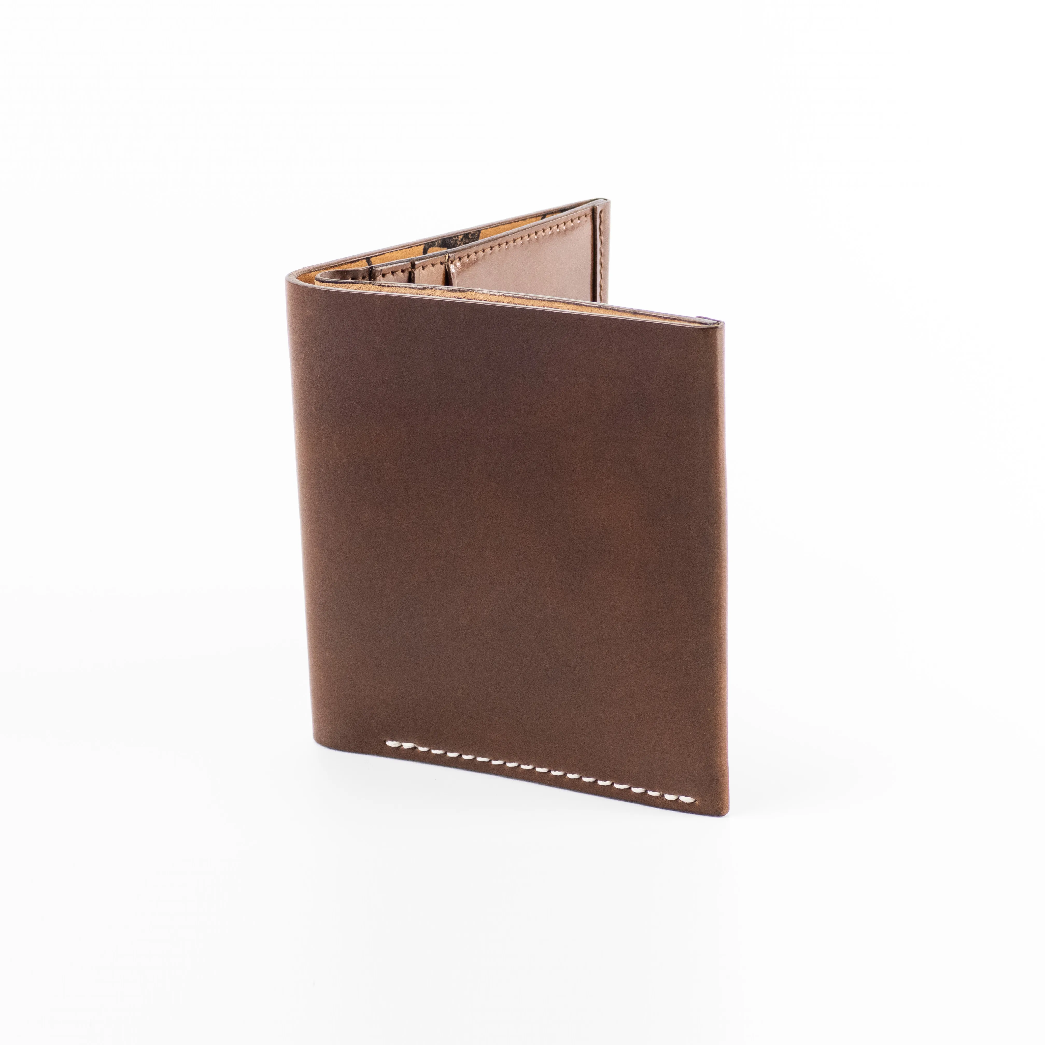 Alden Bifold Wallet (Cognac Shell Cordovan) sold by Alden