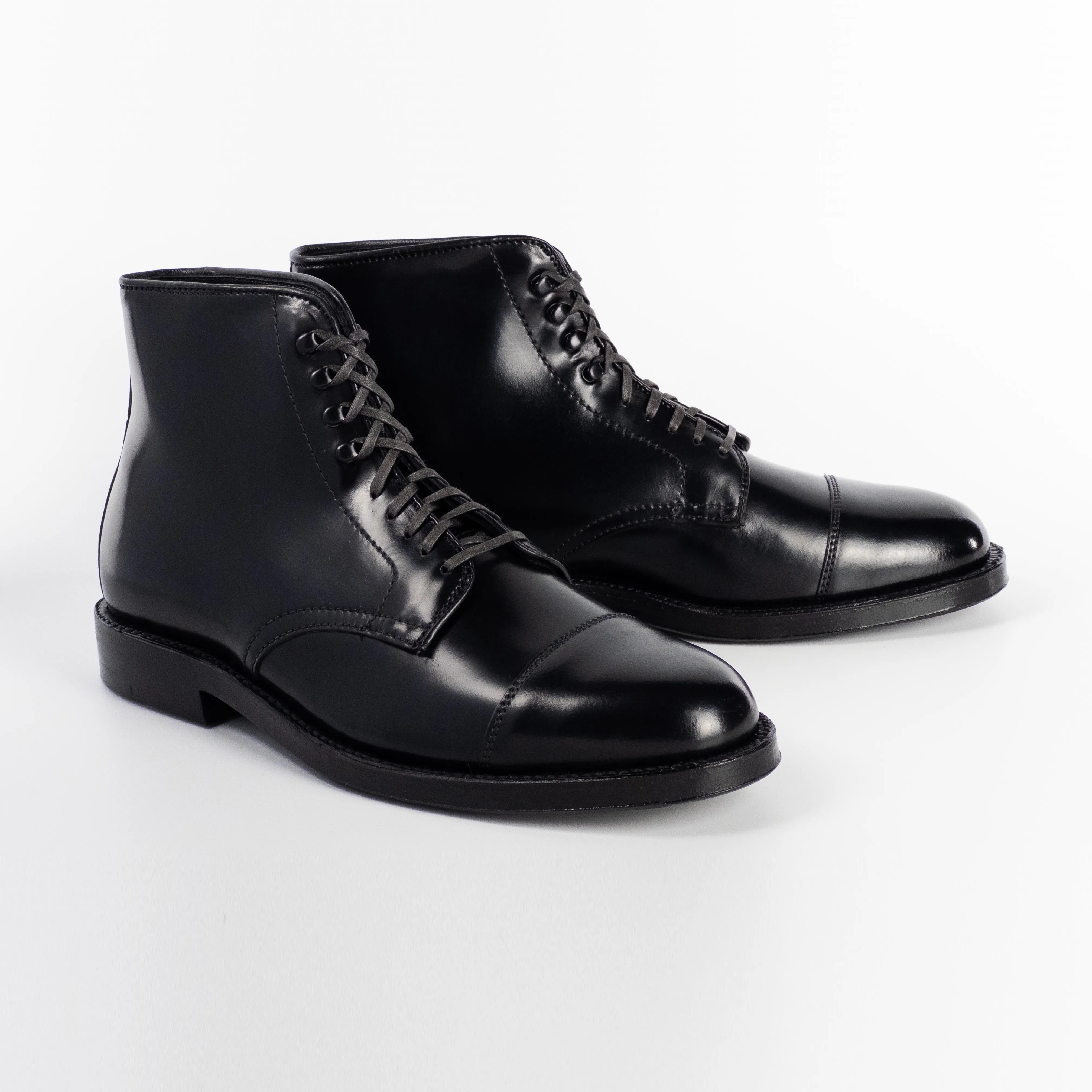 4075H Straight Tip Boot (Black Shell Cordovan) sold by Alden