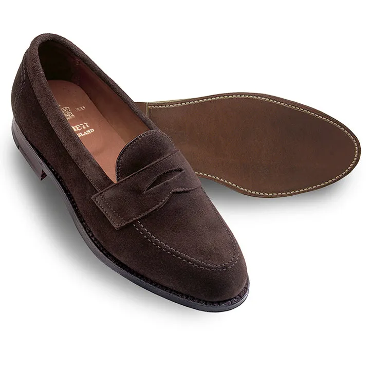9697F Penny Loafer Flex Welt (Dark Brown Suede) sold by Alden product image thumbnail 2