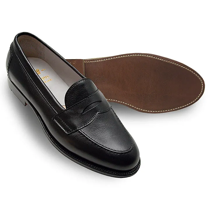 9695F Penny Loafer Flex Welt (Soft Black Calf) sold by Alden product image thumbnail 2