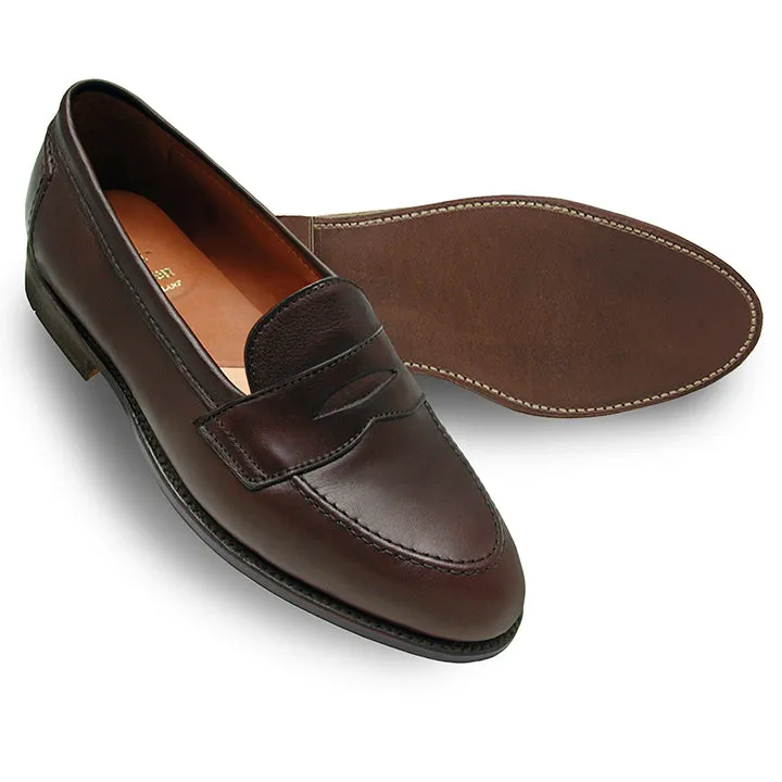 9694F Penny Loafer Flex Welt in Soft Dark Brown Calf sold by Alden product image thumbnail 2