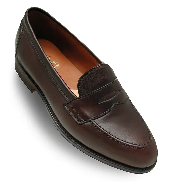 9694F Penny Loafer Flex Welt in Soft Dark Brown Calf sold by Alden