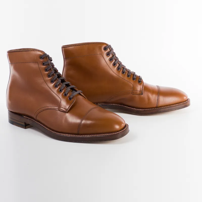 3914 Straight Tip Boot (Burnished Tan Calf) sold by Alden