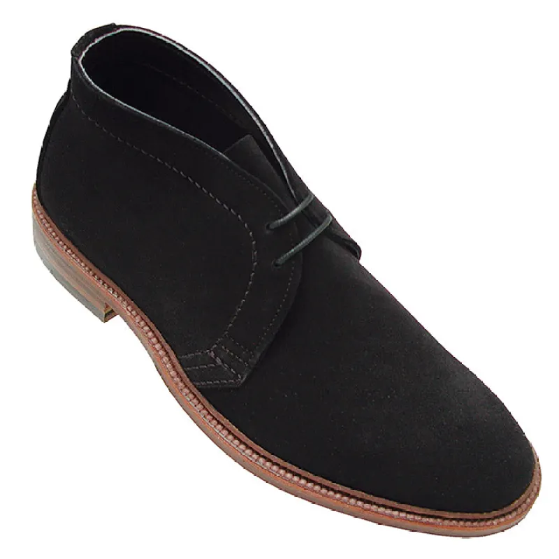 1497 Unlined Chukka Boot (Black Suede) sold by Alden
