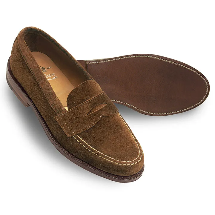 6243F Unlined Leisure Handsewn Penny Loafer LHS (Snuff Suede) Limited To Stock On Hand sold by Alden product image thumbnail 2