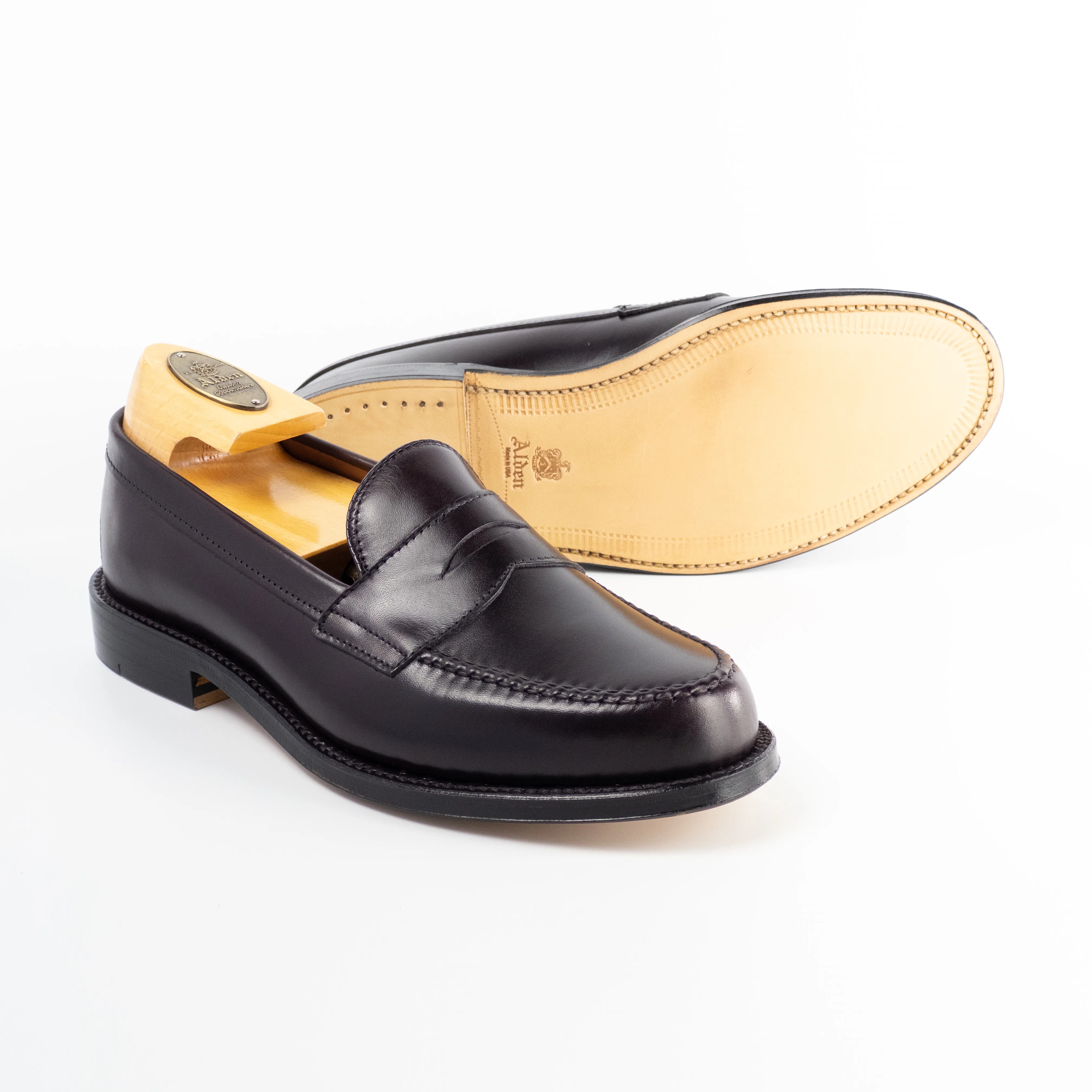 984 Leisure Handsewn Penny Loafer LHS (Burgundy Calf) Limited to Stock On Hand sold by Alden product image thumbnail 2