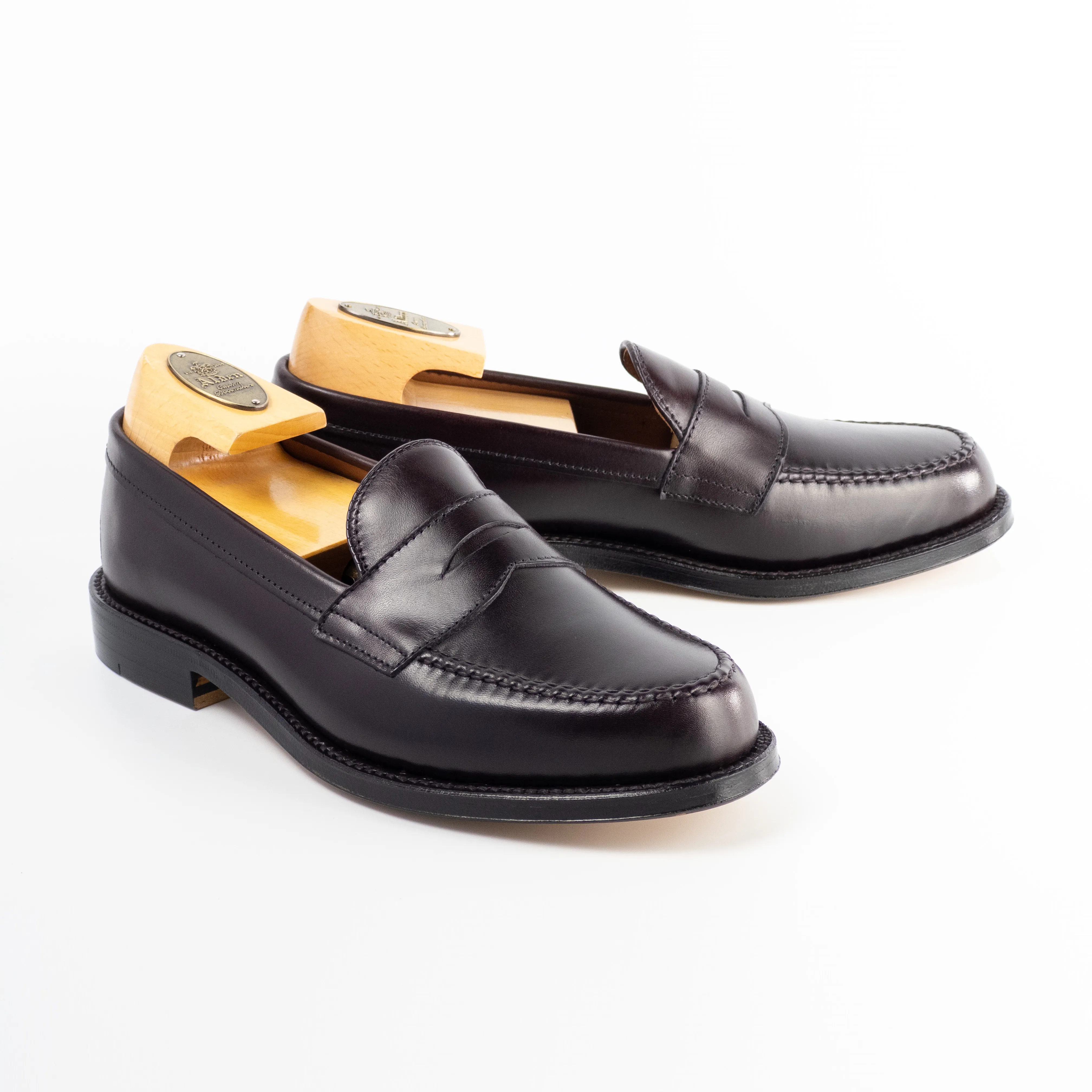 984 Leisure Handsewn Penny Loafer LHS (Burgundy Calf) Limited to Stock On Hand sold by Alden