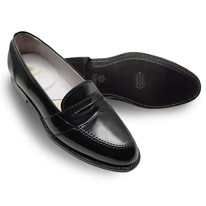 6845 Full Strap Slip-On Penny Loafer (Black Shell Cordovan) sold by Alden product image thumbnail 2