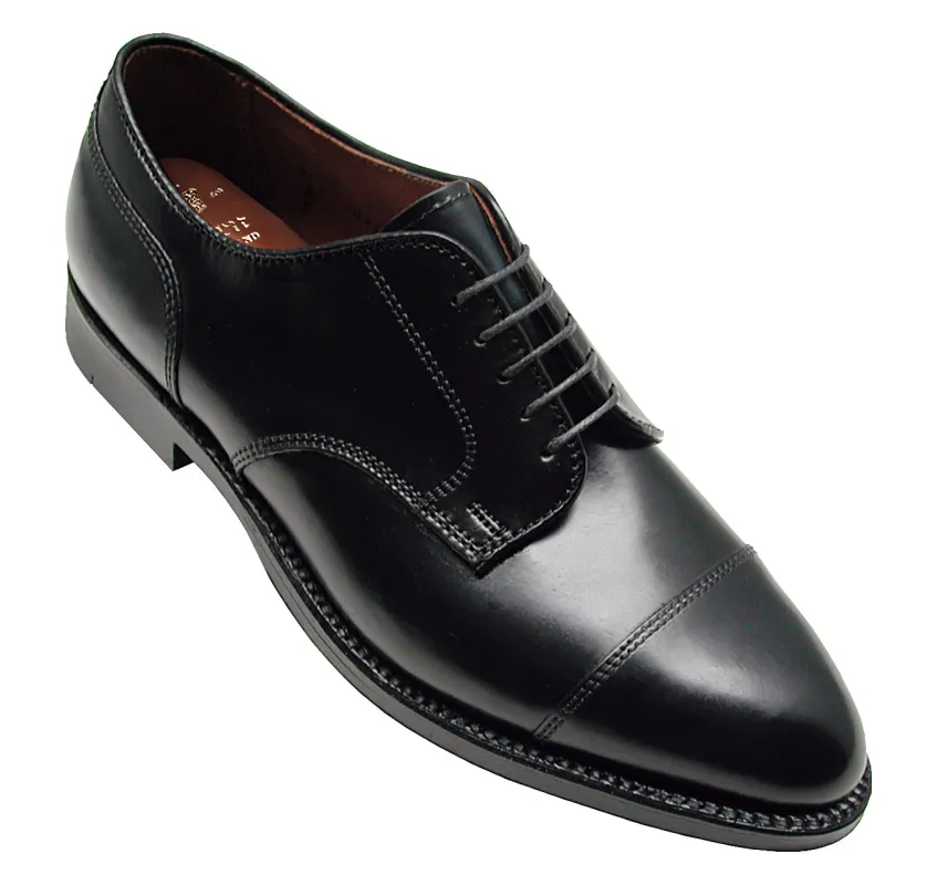 2161 Straight Tip Blucher (Black Shell Cordovan) sold by Alden