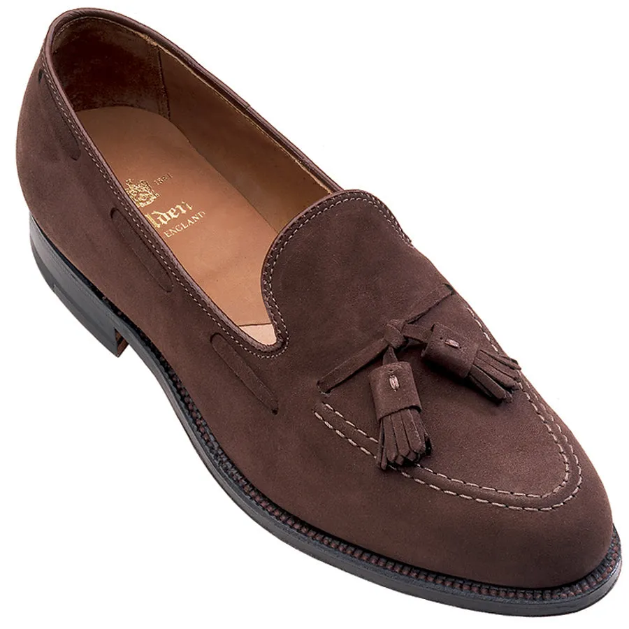 666 Tassel Moccasin Loafer (Mocha Kid Suede) sold by Alden