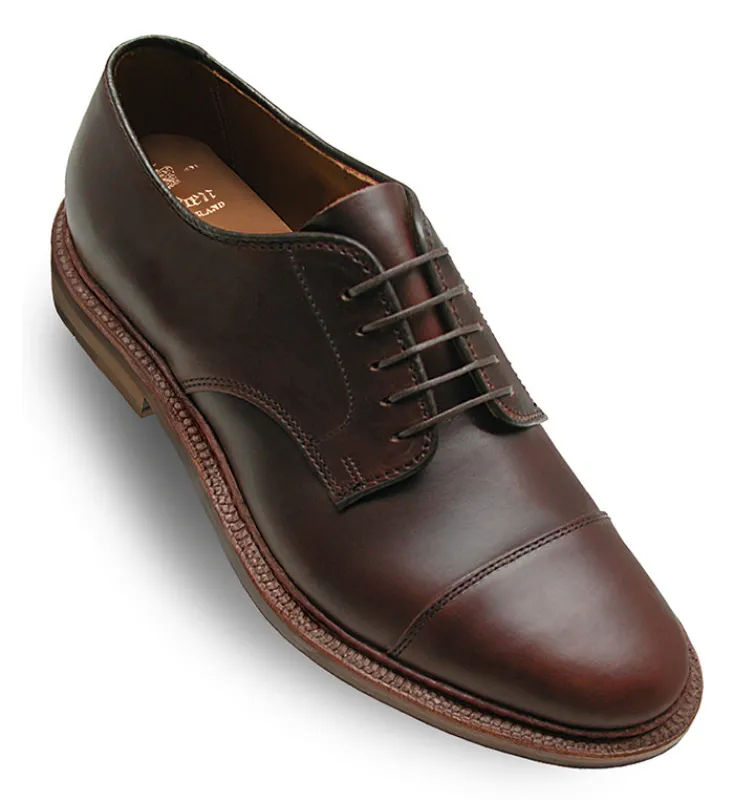 D7518F Unlined Straight Tip Blucher (Brown Chromexcel) sold by Alden